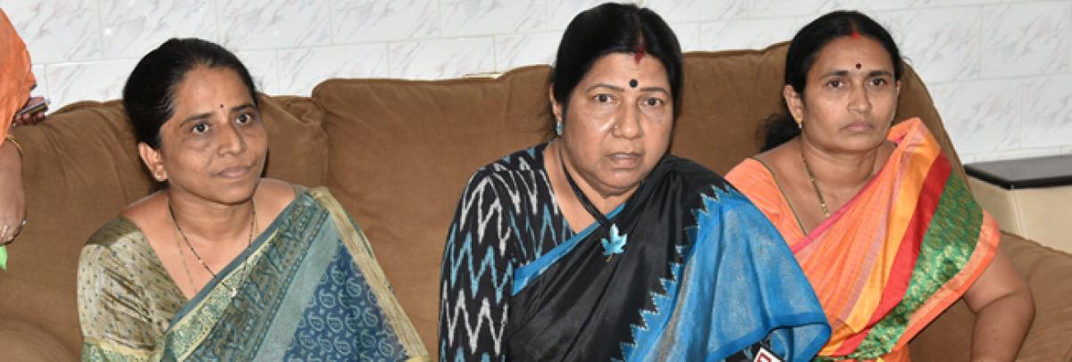 Nannapaneni Rajakumari assures action against child and women molesters