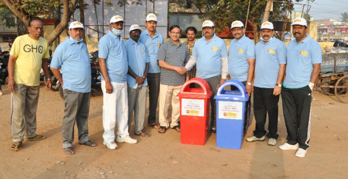 Vijaya Bank staff in Swachh Bharat