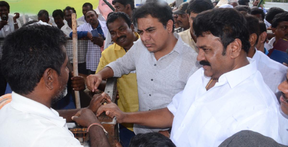 KTR launches II phase of sheep distribution