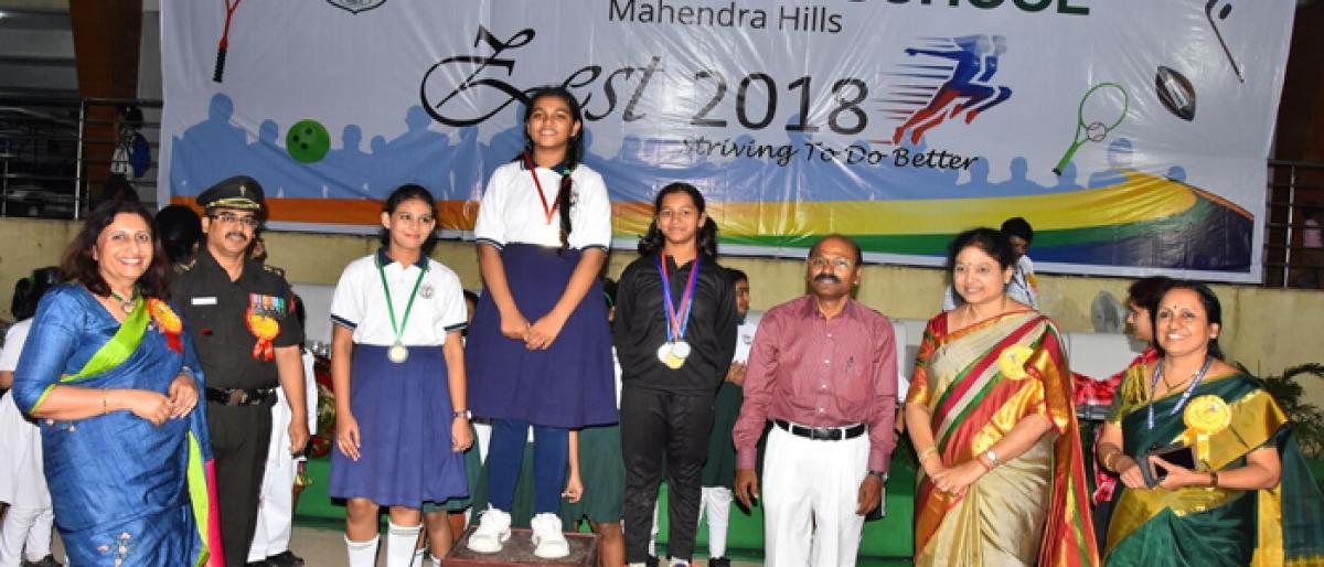 Zest 2018 Sports Meet at DPS