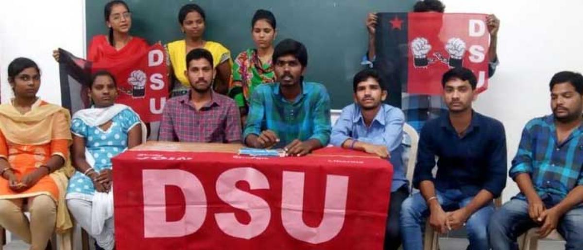 Stop illegal constructions in SU lands, demands DSU
