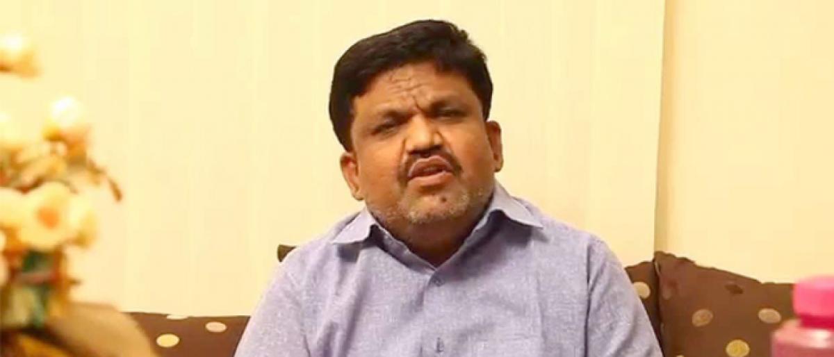KCR OSD Desapati Srinivas resigns