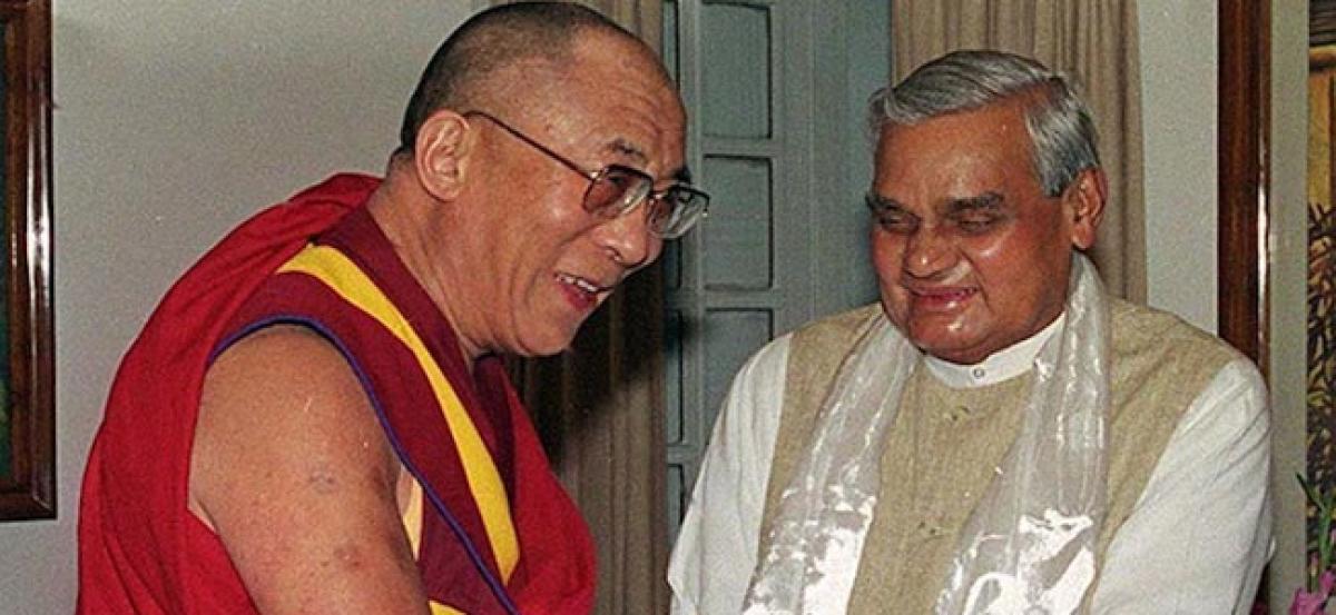 Dalai Lama condoles Vajpayees demise, says India lost eminent national leader