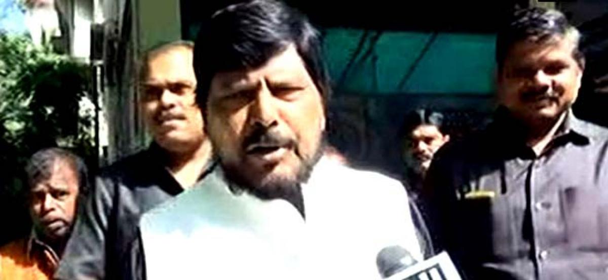 Nothing wrong in using the word Dalit: Athawale
