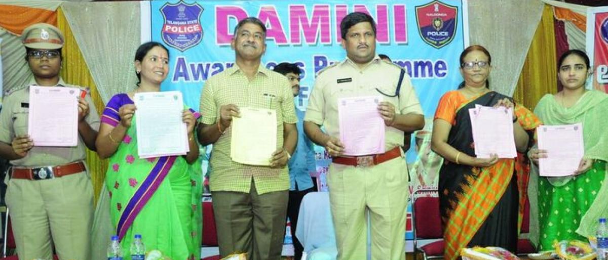 Damini project launched to address issues of girls in Nalgonda