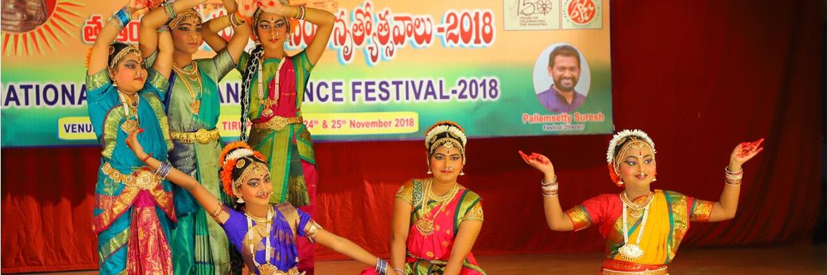 Dances on Indian culture performed