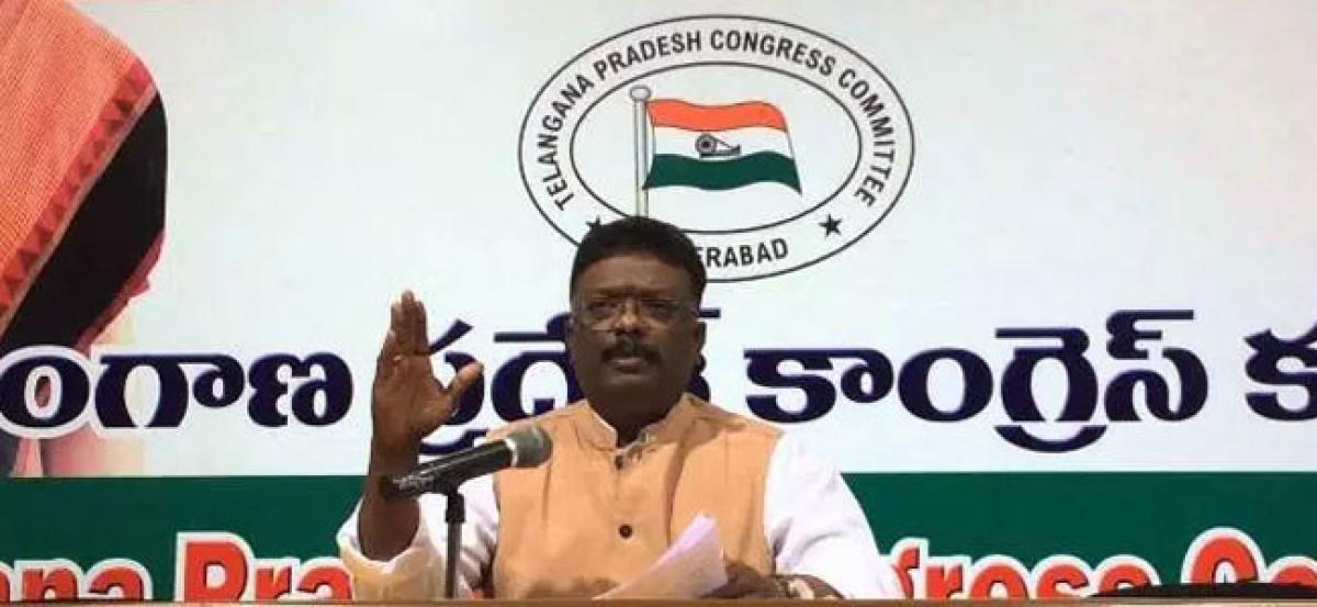 CAG exposed hollowness of TRS Govts claims: Congress