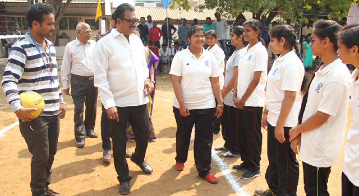 Sports play vital role in moulding students