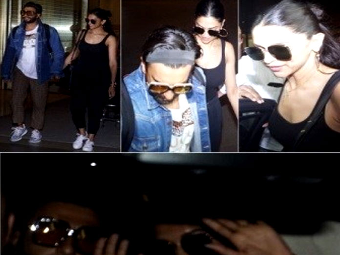 Ranveer Singh and Deepika Padukone Back Home after Honeymoon