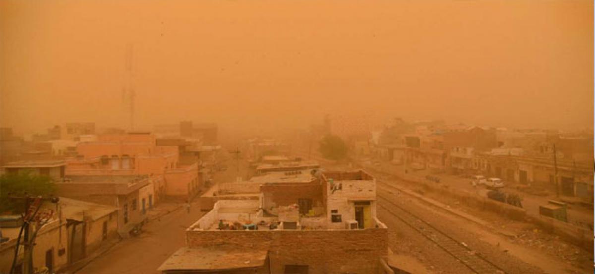 Delhis air quality beyond severe due to dust storm in western India