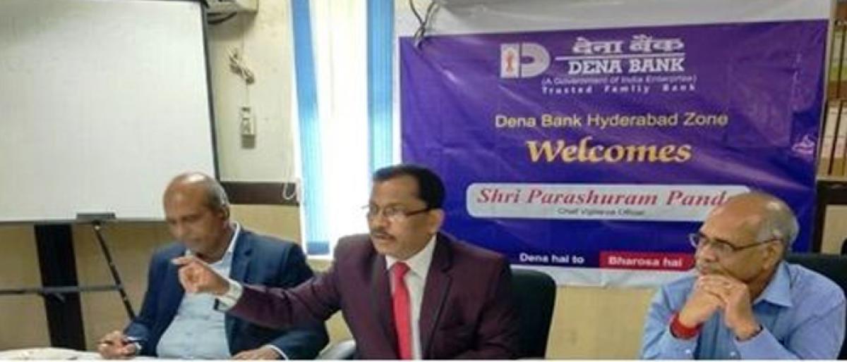 Dena Bank CVO visits zonal office