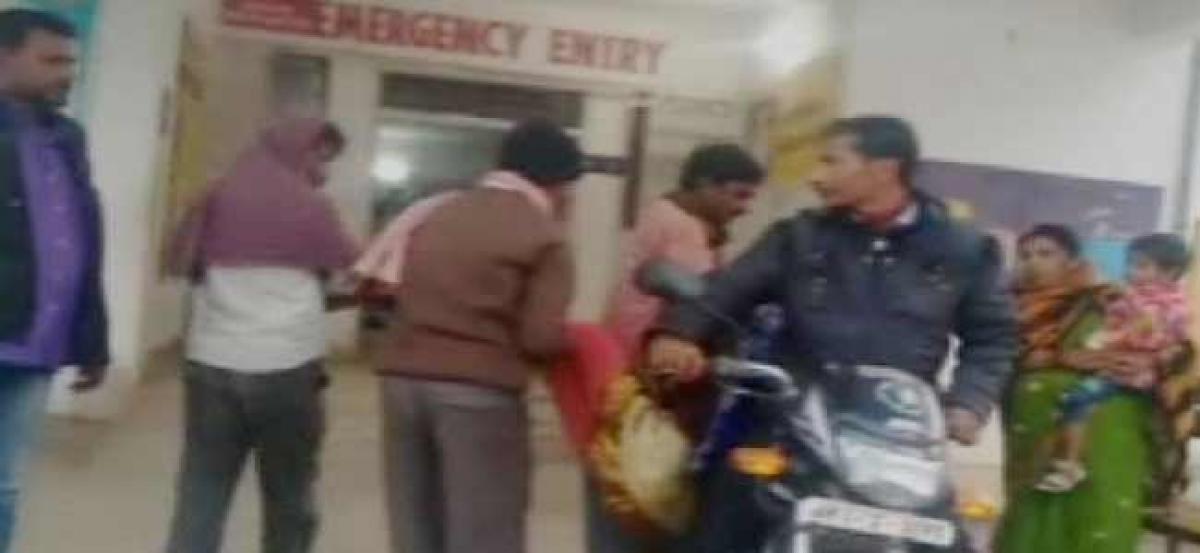 Denied ambulance, man carries daughters corpse on motorbike