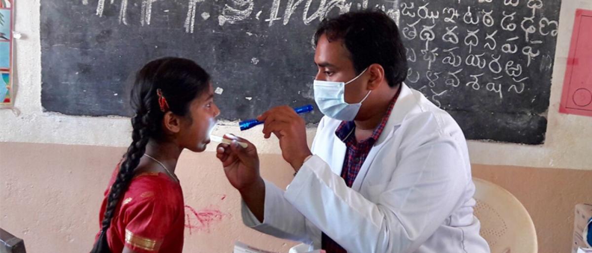 Dental screening camp for students organised in Irugulam