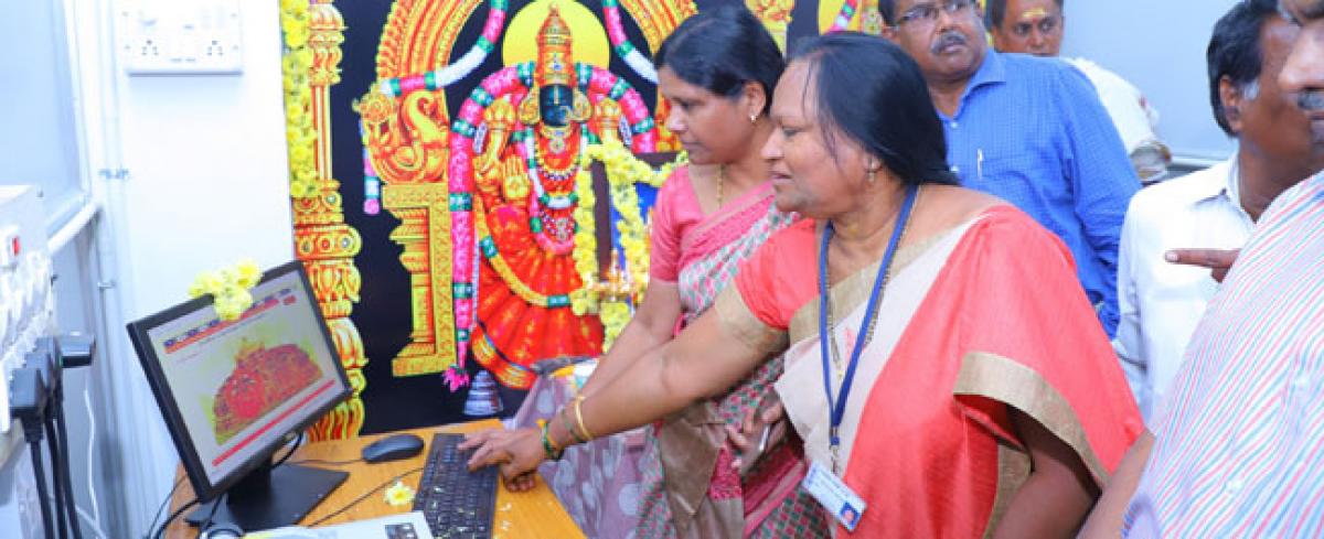Now seek postal blessings from Goddess Padmavathi too