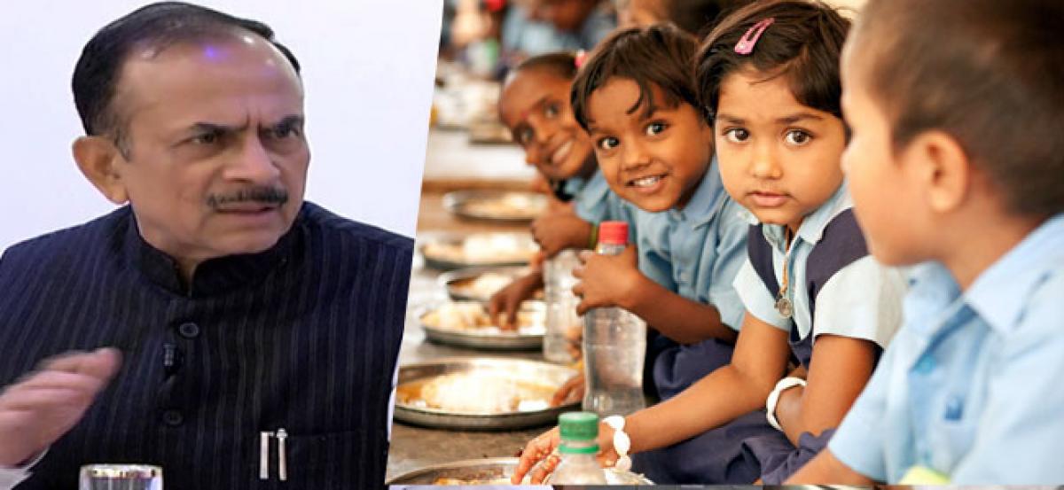 Dy CM admits of lapses in Mid Day Meal Scheme