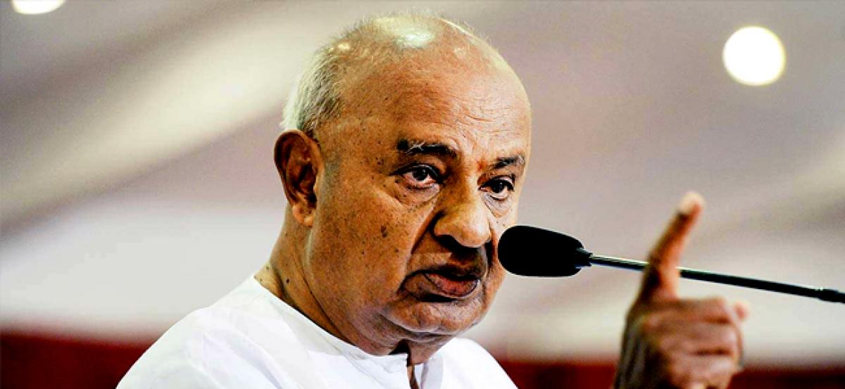 Congress insisted on making Kumaraswamy the CM: Deve Gowda