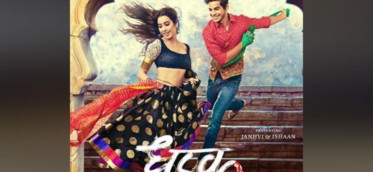 Dhadak mints over Rs. 8 cr on first day