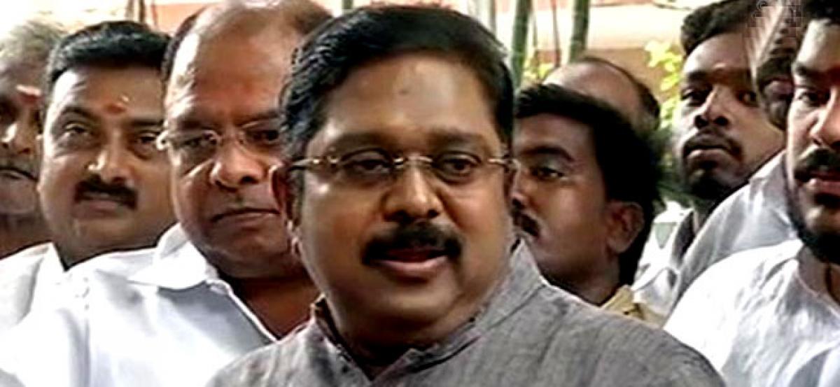 I-T raids are politically motivated, reiterates Dhinakaran