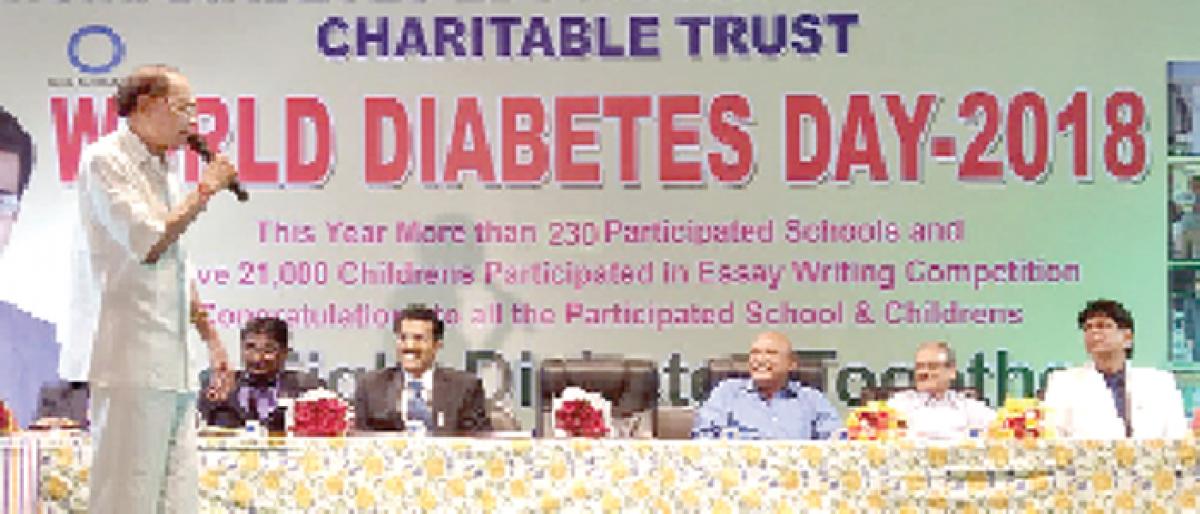 Call to create awareness on diabetes