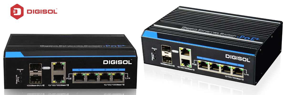 DIGISOL Unveils a Range of Industrial Grade Switches for Harsh Outdoor Environments