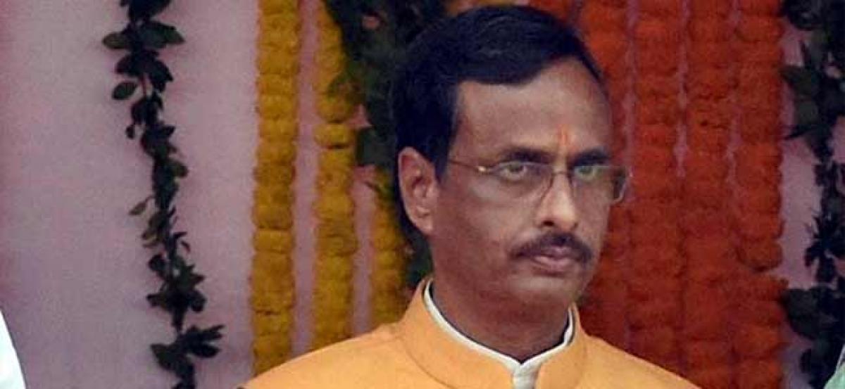Temple will be built in Ayodhya when Lord Ram wants it: UP Dy CM Dinesh Sharma