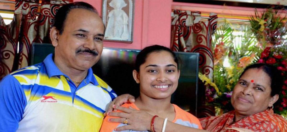 Here’s what Dipa Karmakar’s parents said after she clinched gold in Turkey