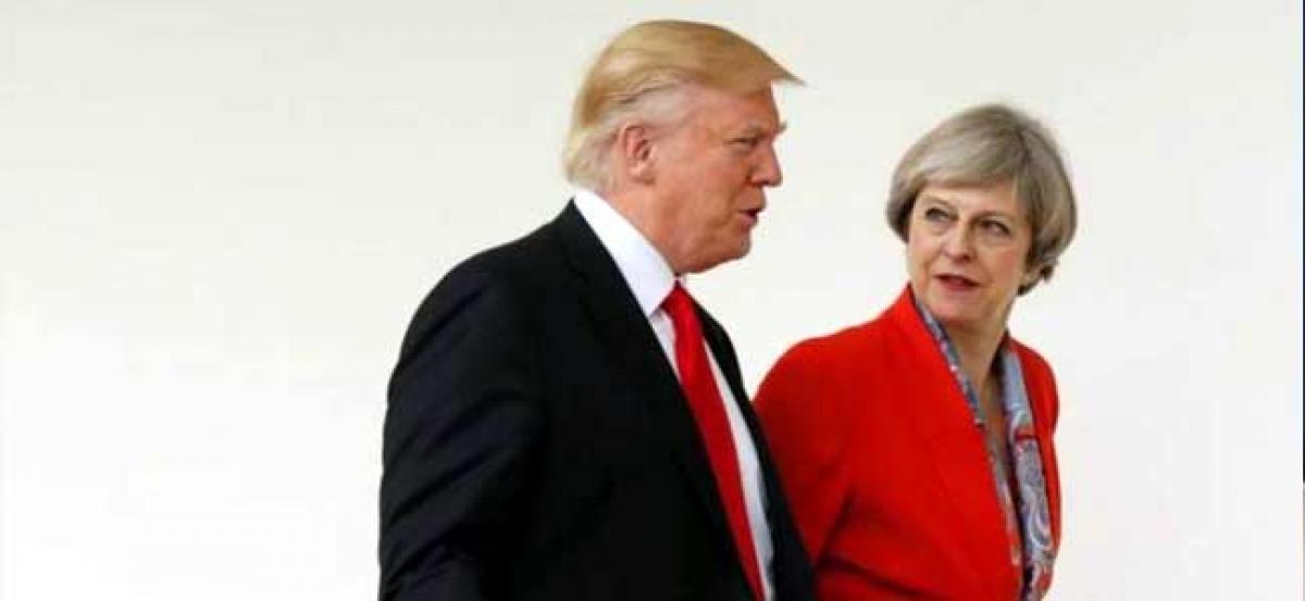 Donald Trump, Theresa May address forging peace in Middle East; Yemen crisis