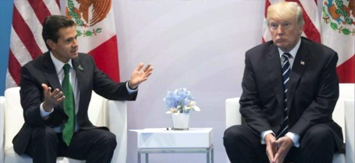 President Trump, we will NEVER pay for a wall, not now, not ever: Mexican President Nieto assures POTUS