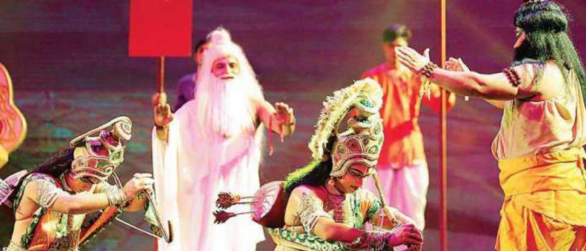 Broadway-style Ramlila : Epic retold with a mix of dance, drama