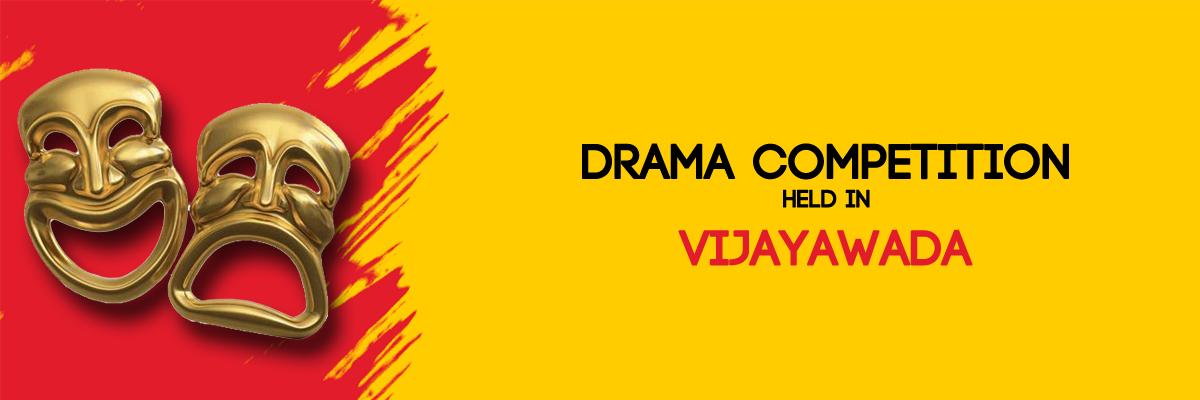 Drama competition held in vijayawada