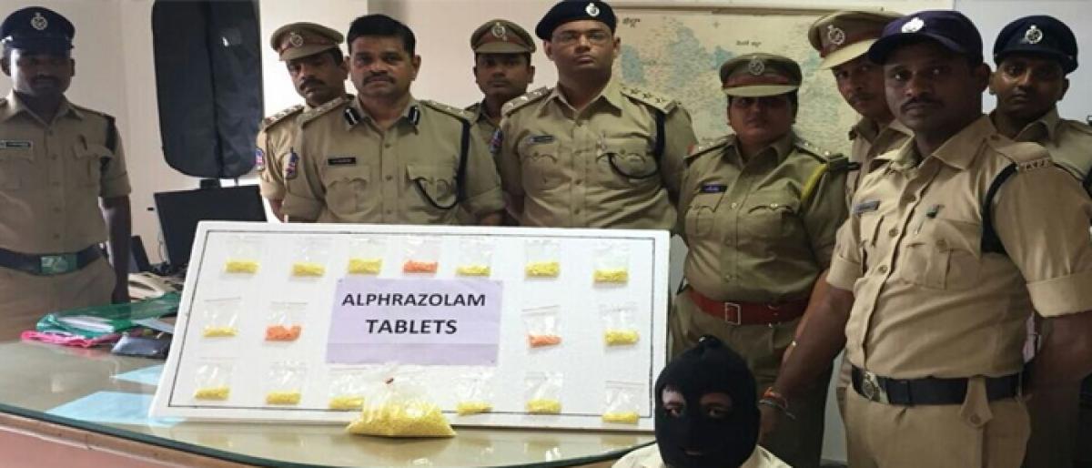 Drug racket busted, one person arrested