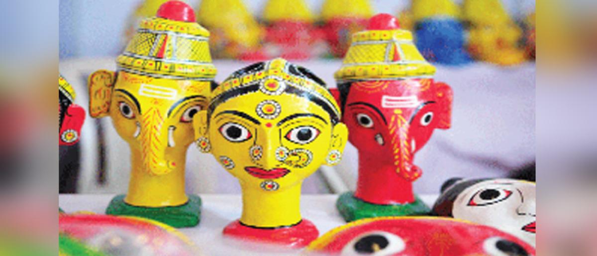 Dwcra Bazaar sells handicrafts, artefacts