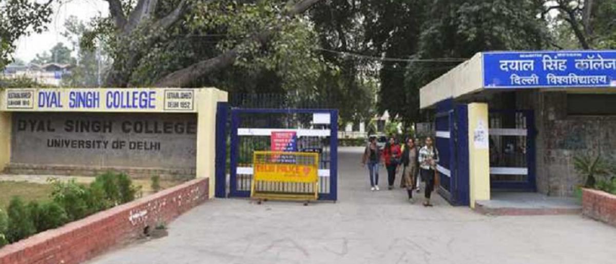 DU college’s body denies principal’s access to office