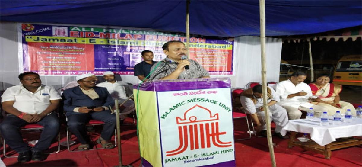 Jamaat-E-Islami organises Eid-Milap at AS Rao Nagar