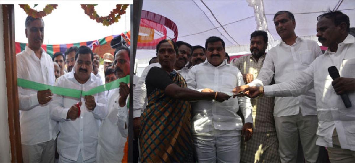 Minister inaugurates electric sub-station at Chinchelpet