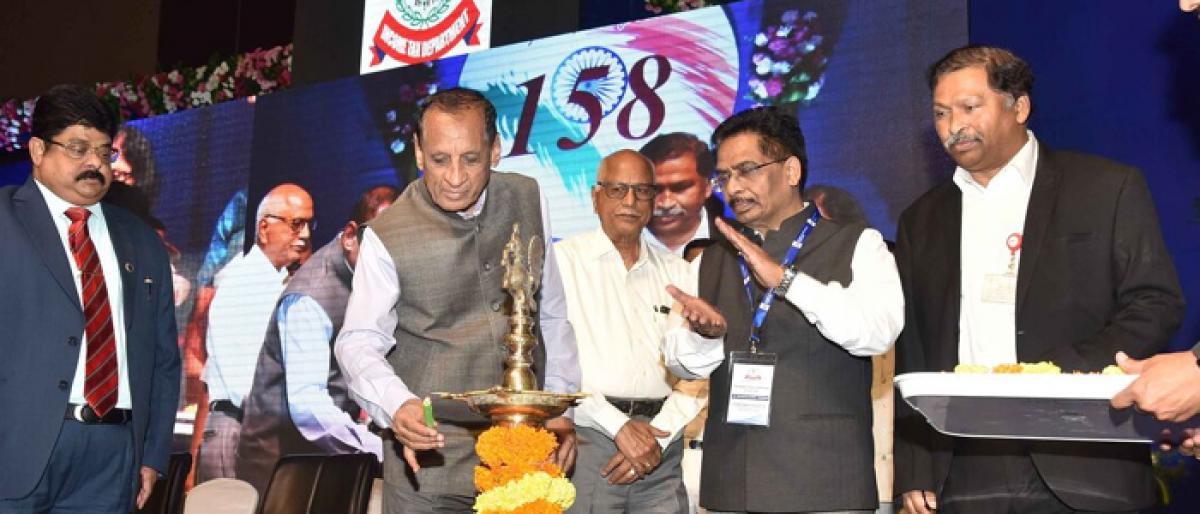 Governor E S L Narasimhan calls for ease of filing returns for senior citizens