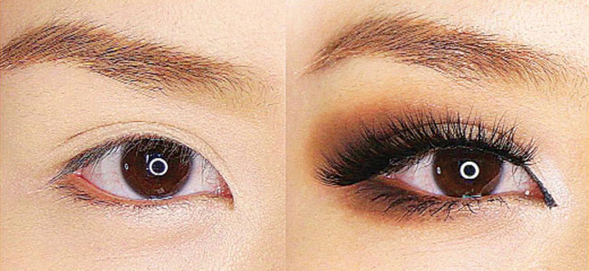 how to do makeup for small eyes