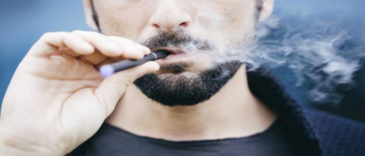 Early e-cigarette use linked to cigarette smoking later