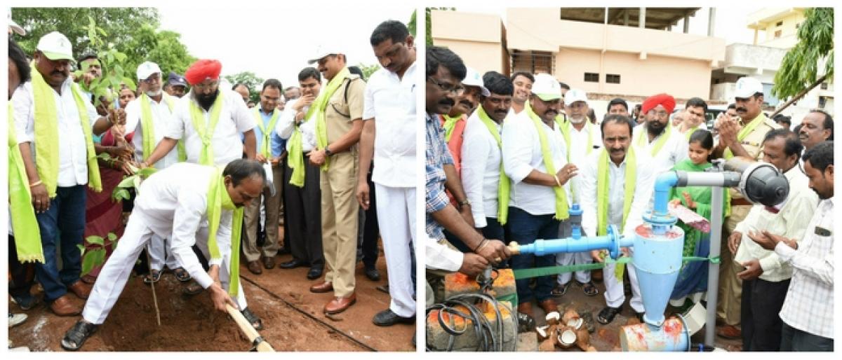 Eatala urges people to actively take part in Haritha Haram