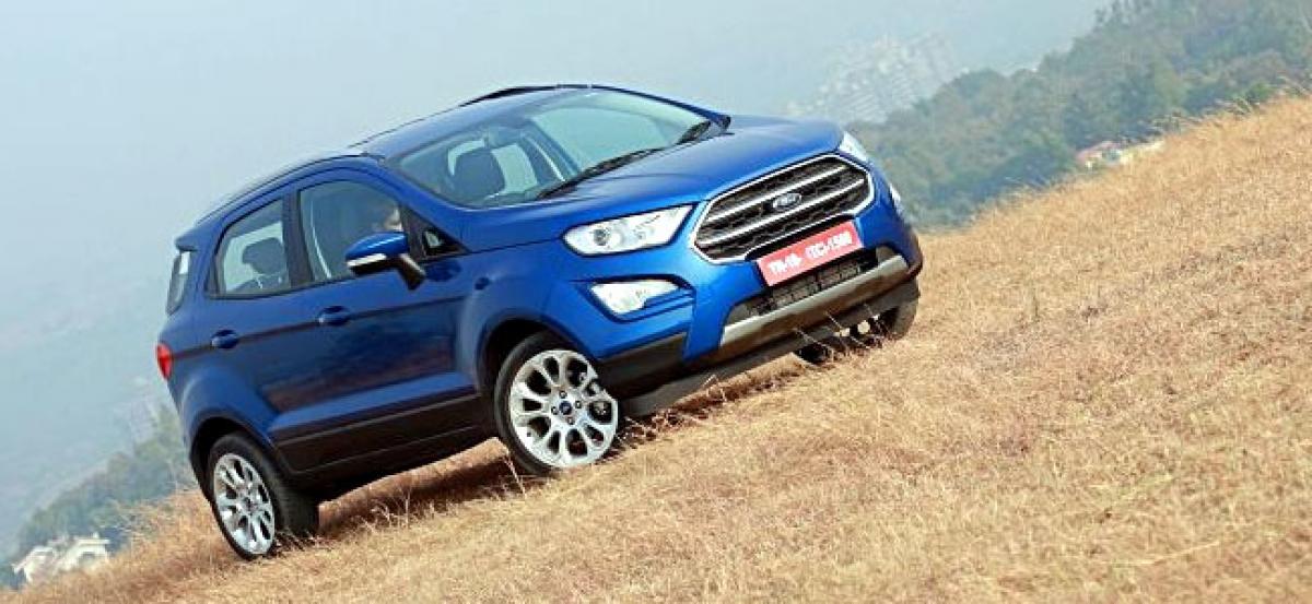 Ford EcoSport Titanium Petrol Manual Launched At Rs 10.47 Lakh