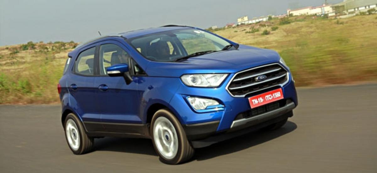 Ford EcoSport Facelift Launched At Rs 7.31 Lakh