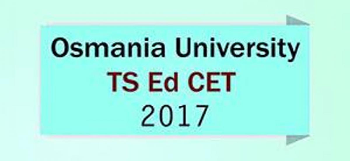 Over 64,000 candidates to appear for TS Ed.CET 2017 today