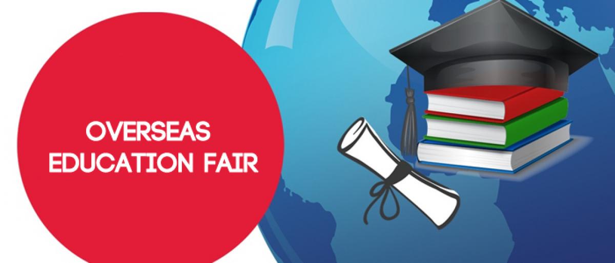 Overseas education fair organised