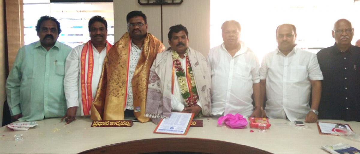 New body for cloth Merchants Association elected in Vijayawada