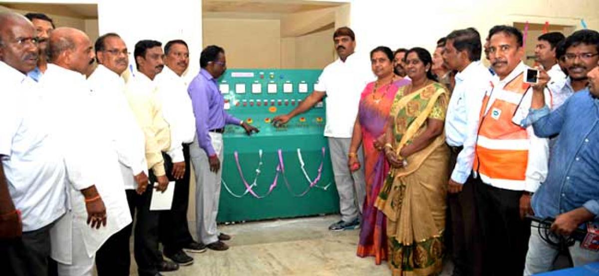 Electric crematorium inaugurated