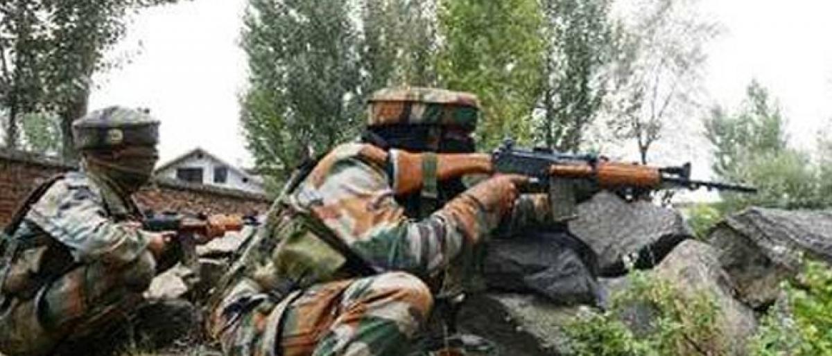 Soldier, 3 militants killed in Kashmir