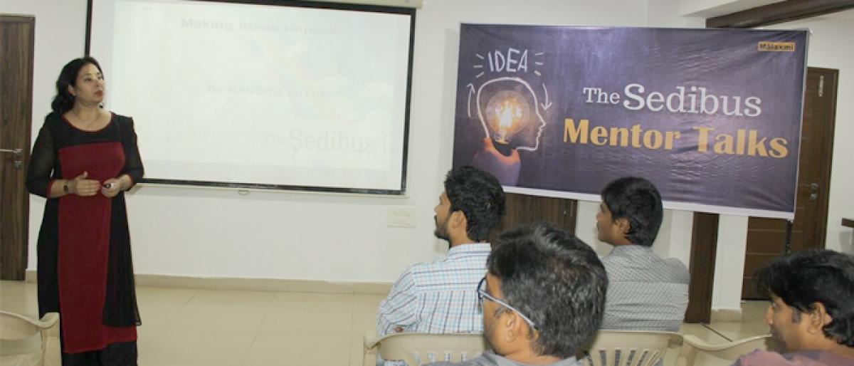 Mentor talk for budding entrepreneurs