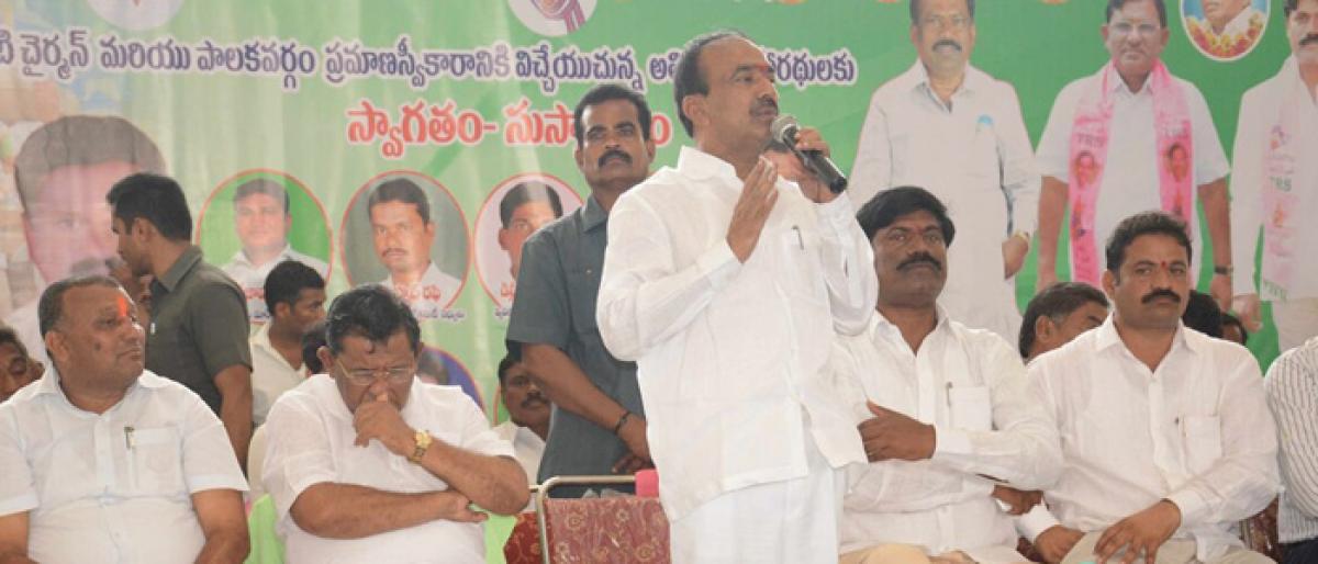 Supply 24-hr power to agriculture: Etela Rajender