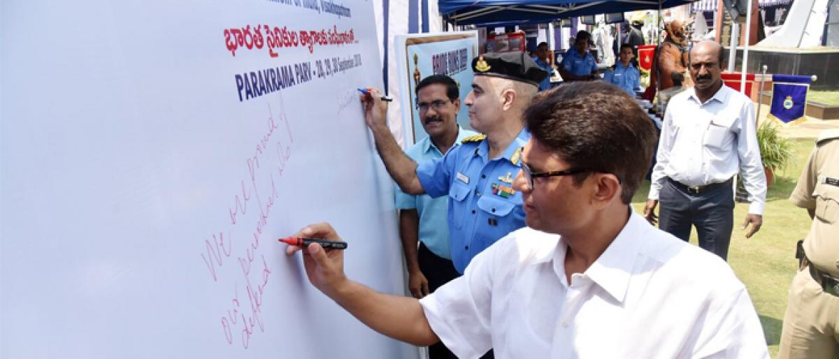 Expo showcasing naval prowess inaugurated in Visakhapatnam