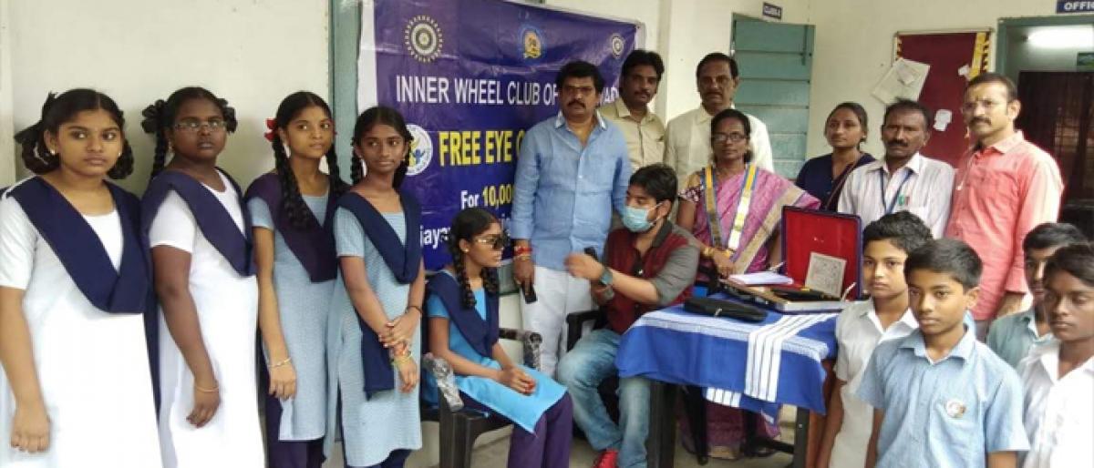 Free eye checkups held at Governorpet